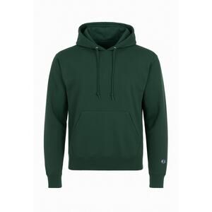 Champion Eco Authentic Green Hoodie Sweatshirt Men’s Medium Pullover